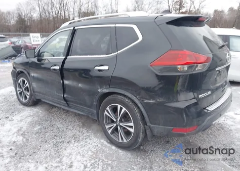 2019 Nissan Rogue Sv z USA, uszkodzony, nr VIN JN8AT2MT1KW258804